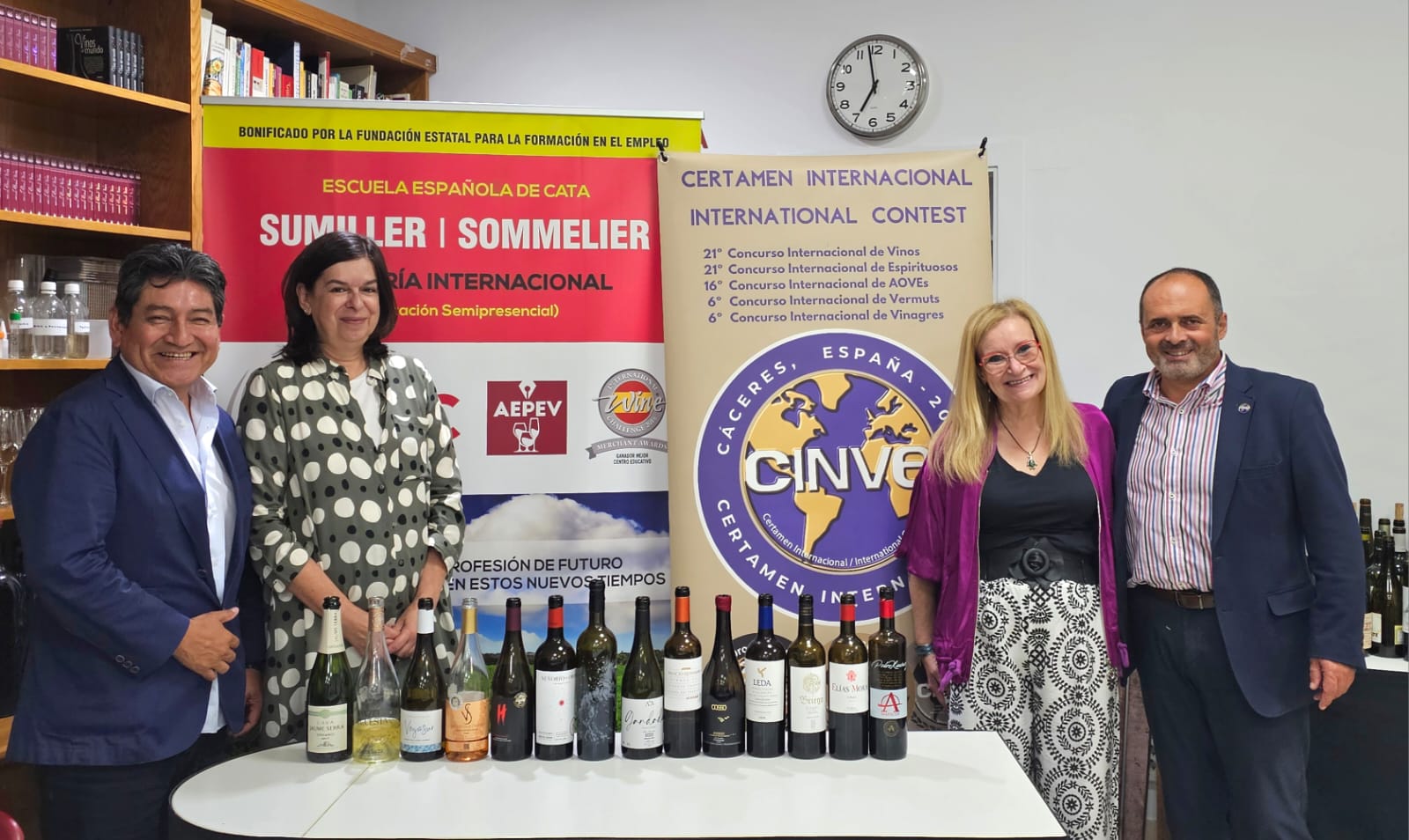 El P.X. Amanecer de Bodegas La Aurora participa en la Cata Formativa de la Escuela Española de Cata