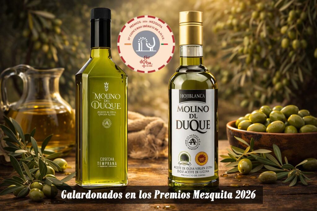 Los Aoves de Bodegas La Aurora reciben sendos Premios Mezquita