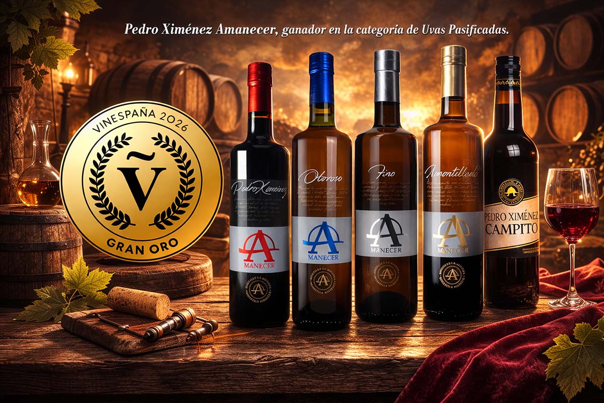P.X. Amanecer elegido mejor vino de su categoría en VinEspaña 2026