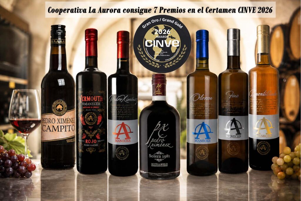 La Aurora consigue 4 GRAN OROS en los Premios CINVE 2026