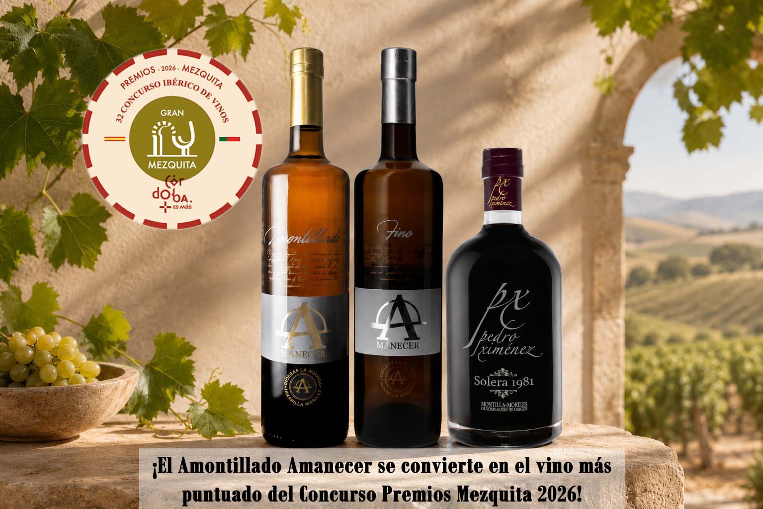 Gran exito de La Aurora en los Premios Mezquita