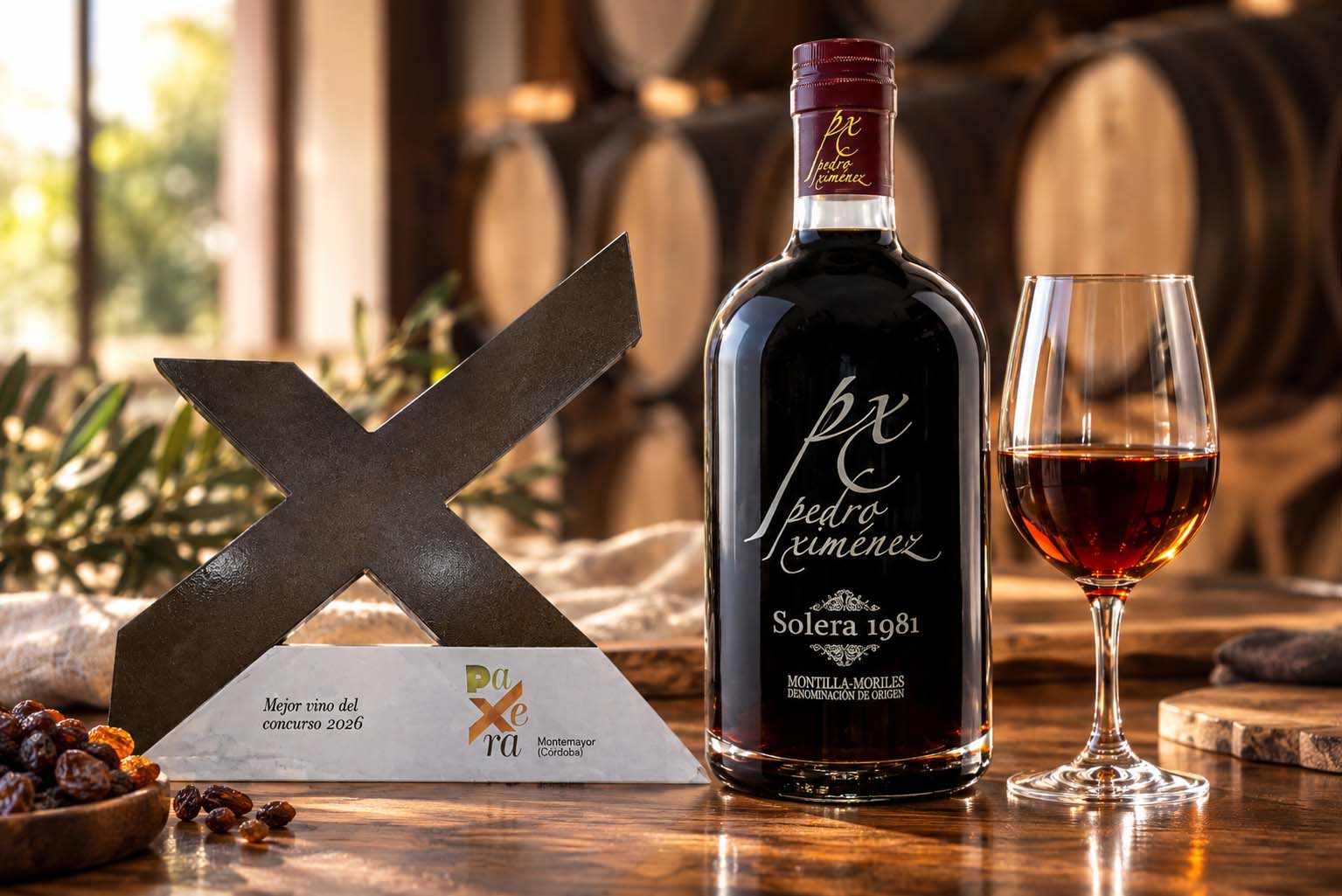 Bodegas La Aurora conquista Paxera de Montemayor